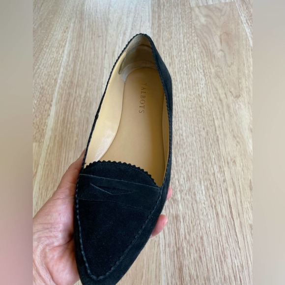 Talbots Velvet Black Flats Loafers Womens Size 6.5 - Picture 5 of 10